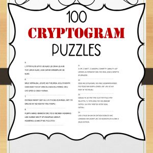 cryptogram puzzles