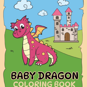 baby dragon coloring